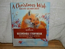 HALLMARK A CHRISTMAS WISH FOR MY GRANDCHILD RECORDABLE STORYBOOK NEW