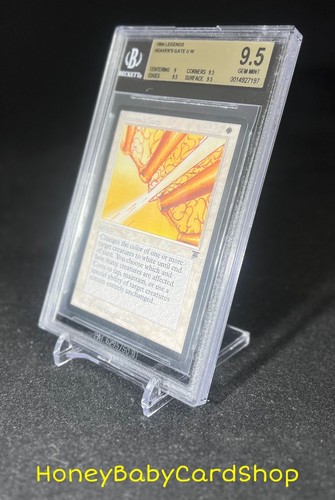 MTG Legends 1994 Heaven's Gate BGS 9.5 GEM MINT Old School 93/94 Pop. 1 of 10 - Picture 3 of 6