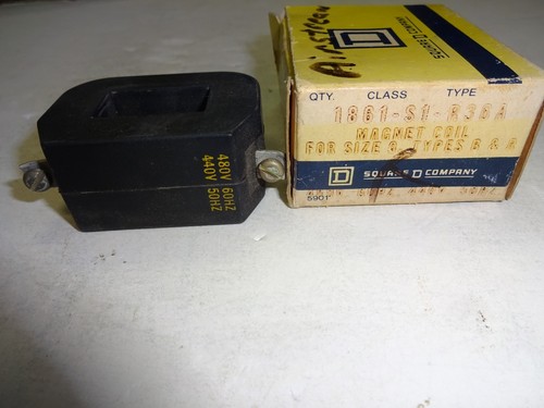 SQUARE D 1861-S1-R36A 1861S1R36A CONTACTOR MAGNET 440-480V COIL - Picture 3 of 3