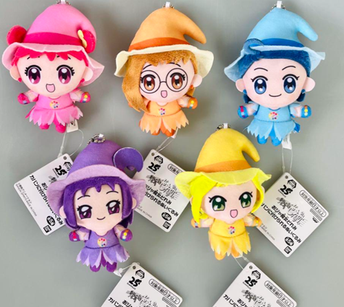 Magikal Doremi Ojamajo Doremi Plush Mascot Key Chain set Full set