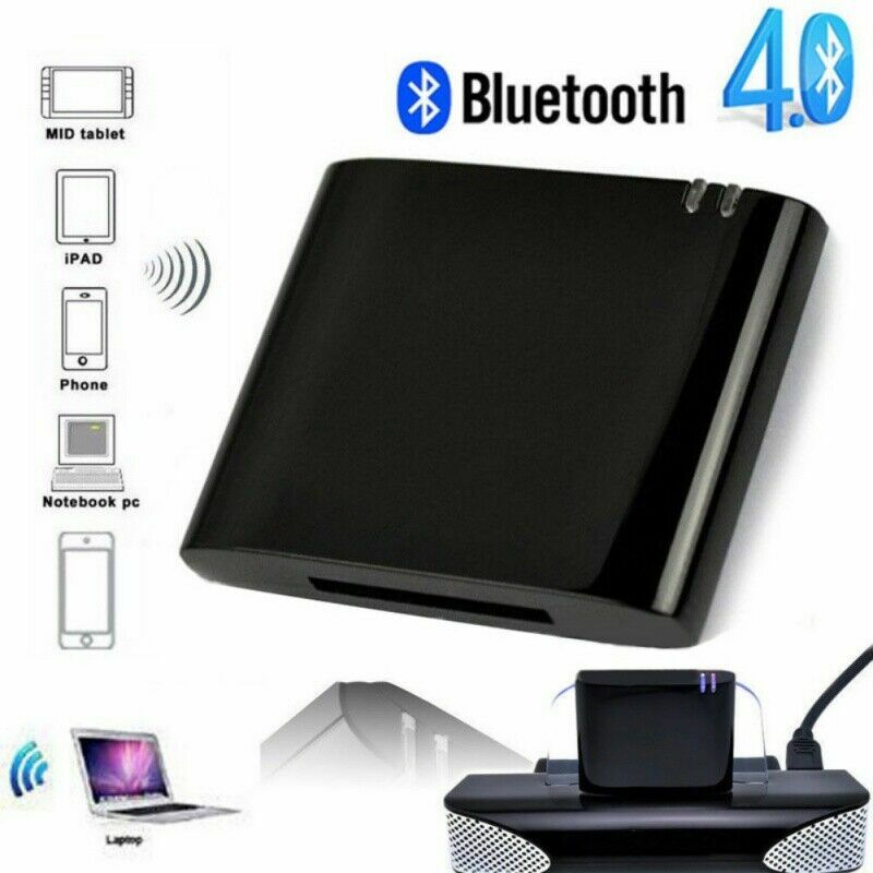 Bluetooth 5.0 Audio Adapter Receiver for Bose Sounddock 30pin