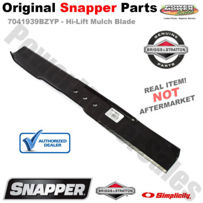 Snapper Hi-Lift Mulch Blade for Mowers / 7041939BZYP 17086 17168