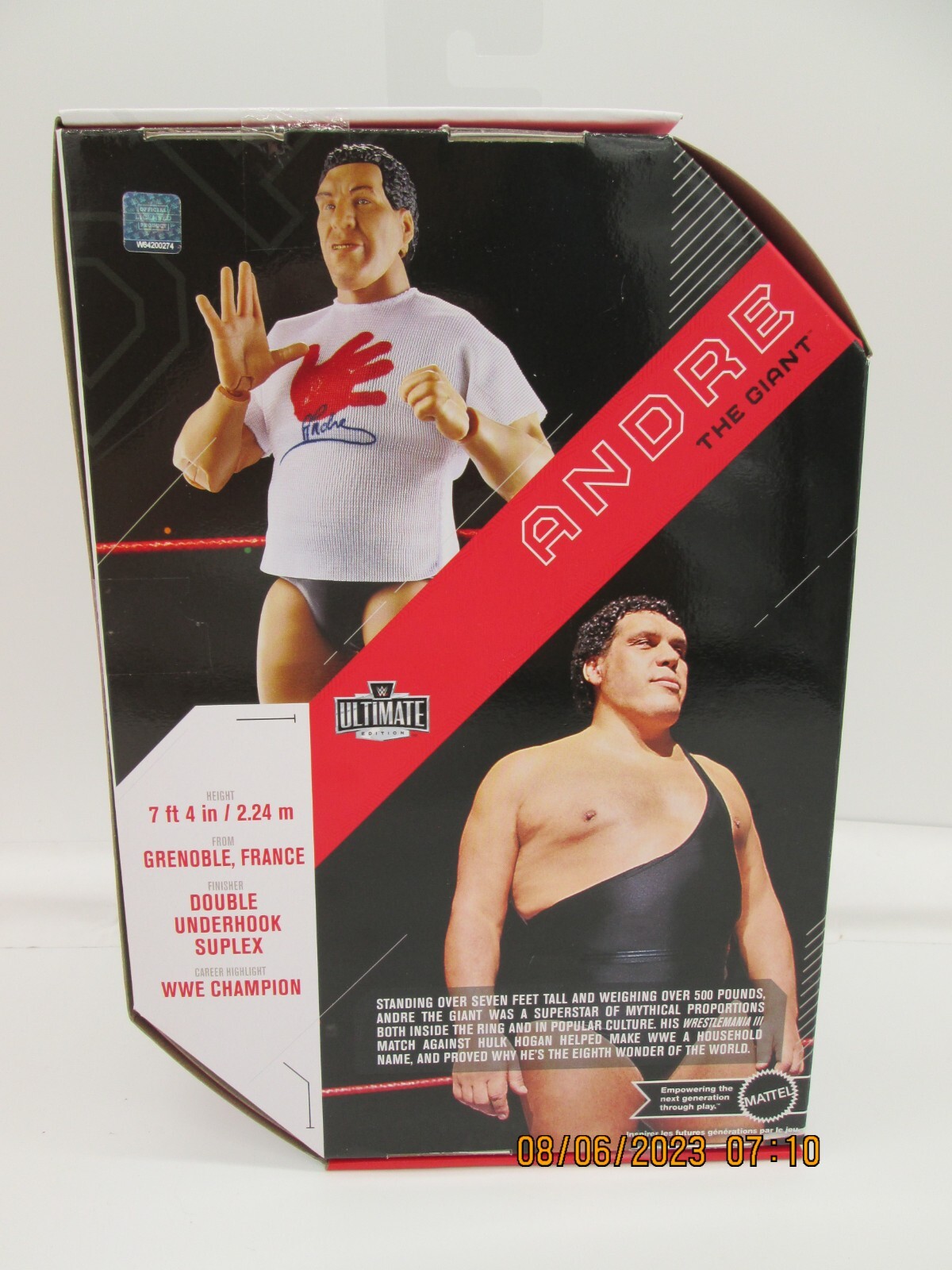 WWE Ultimate Edition Series 17 Andre The Giant Action Figure Mattel E1