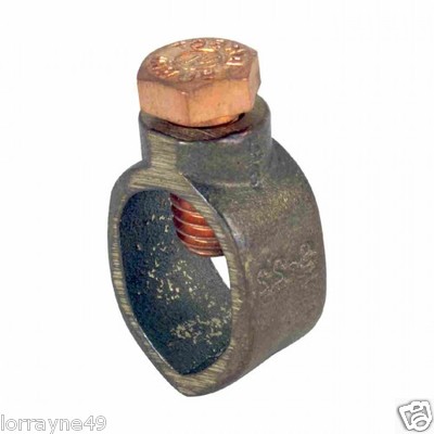 R2 GRC-58  CP58 Ground Clamp; 10 Sol.-2 Str., 1/2-5/8 in. Rod Size