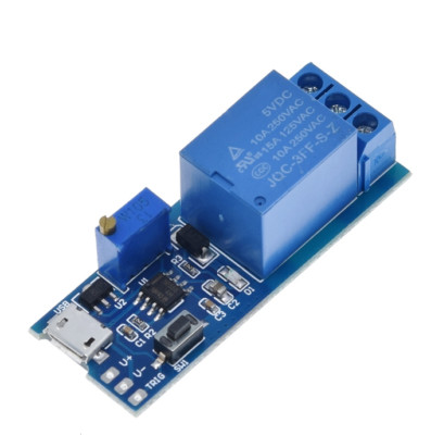 5V-30V Delay Relay Timer Module Trigger Delay Switch  Adjustable Relay Module
