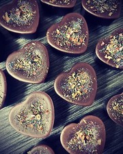 Stay With Me Spell Candle, Heart-Shaped - Handmade, Witchcraft, Wicca, Hoodoo