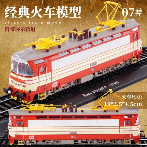 1/87 European Steam Locomotive Simulation of High-Speed Rail Train Collection - Picture 11 of 35