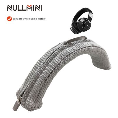 Replacement Headband Cover for Bluedio Victory Headphone Cushion Black Grey