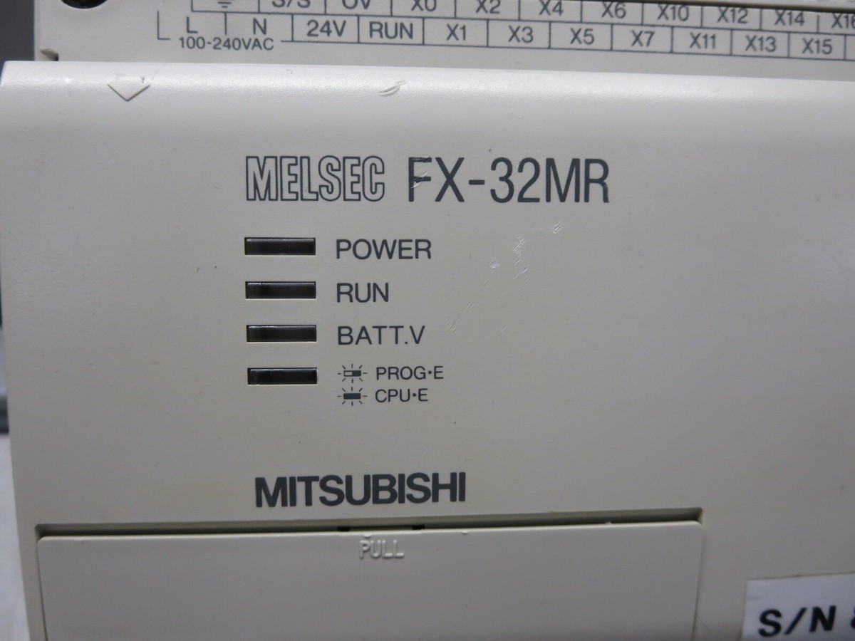 Mitsubishi (Melsec), FX-32MR-ES/UL,Programmable Controller,For Parts &/Or Repair