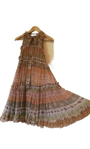 Zimmermann Luminouse Ribbon Swing Mini Dress 100% Silk $ 795 - Picture 11 of 23