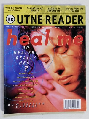 UTNE READER Magazine Sept/Oct 1995 #71, Healers, Alternative Medicine