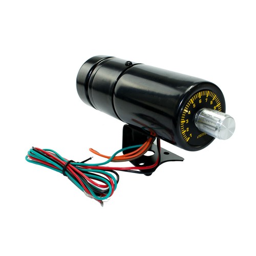 Adjustable 1000-11000 RPM Tachometer Tacho Gauge with Shift Light Lamp Red LED - Picture 3 of 7