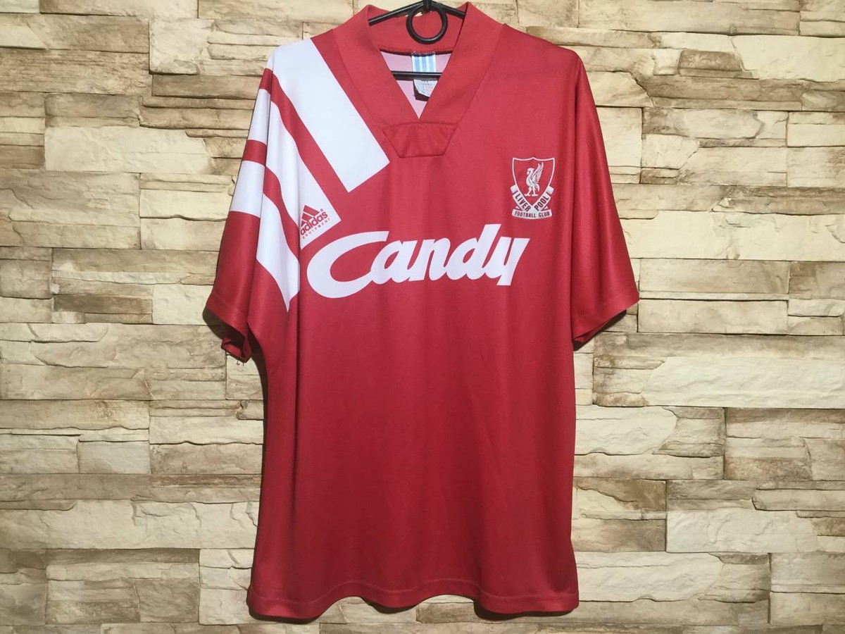 Liverpool 1991 - 1992 Home Football Shirt Soccer Jersey Adidas Sz 