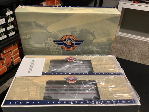 Lionel 6-25446 O Santa Fe Super Chief Passenger Cars (Pack of 2) EX/Box