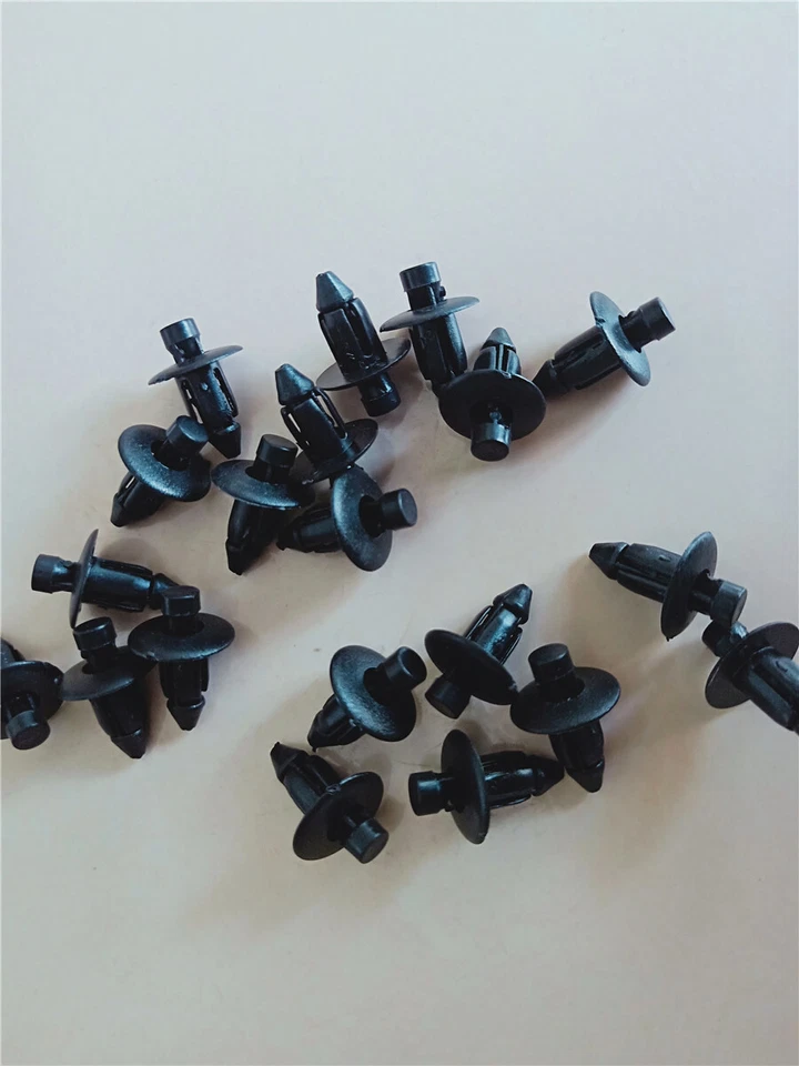 New 100Pcs Motorcycle ATV Fairing Bolt Bodywork Push Pry Rivets Pin Fastener Kit - Image 4 of 4