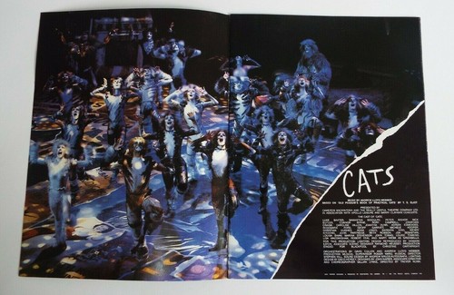 Andrew Lloyd Webber Cats Musical Vinyl LP + Inner Sleeve & Souvenir Programme EX - Picture 6 of 8