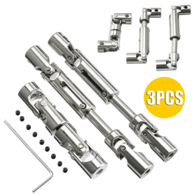 3 Stück Upgrade Teile Silber Metall Antriebswelle Für WPL B-36