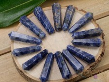 SODALITE Crystal Points - Mini - Jewelry Making, Healing Crystals, Stones, E1398