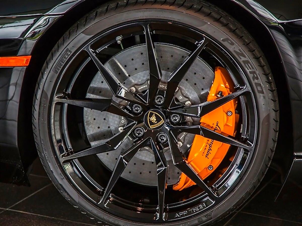 4 Factory Lamborghini Aventador Wheels Tires Caps TPMS LP720 OEM Dione 20 21 Set