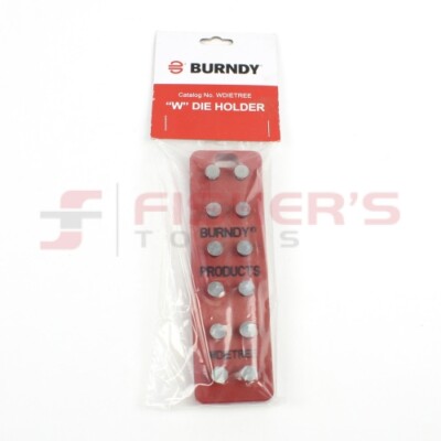 Burndy - W-Die Holder for 6 Dies (10'')