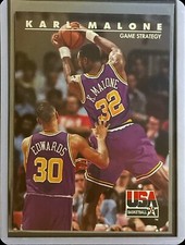 Karl Malone - 1992 Skybox USA Basketball - Ga...