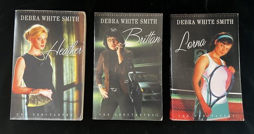 Debutants Complete Series by Debra White Smith Lot Of 3 Suspense Paperback Books