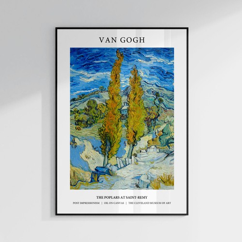 Van Gogh Gallery Wall Fine Art Oil Painting Living Room Prints Posters Pictures - Picture 6 of 8