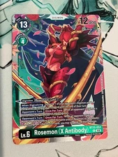 Rosemon (X Antibody) BT15-054 R Digimon CCG | Exceed Apocalypse NM