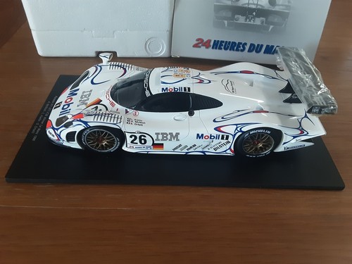 Porsche 911 GT1 Model Car, 1:18 Scale, Le Mans Winner 1998, No 26, Spark Model - Picture 8 of 8