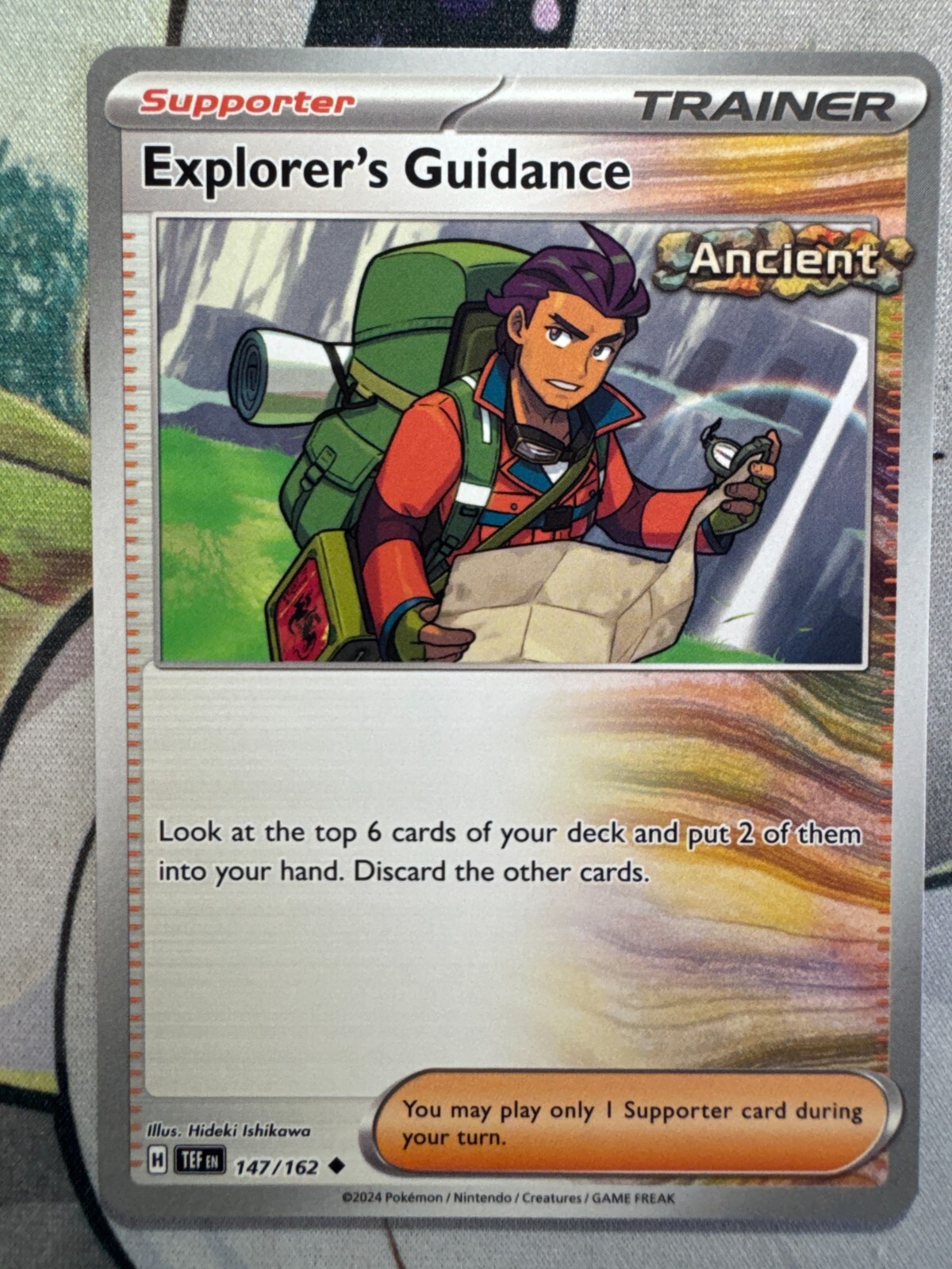 Explorer's Guidance Non Holo English Pokemon TCG BKAN464