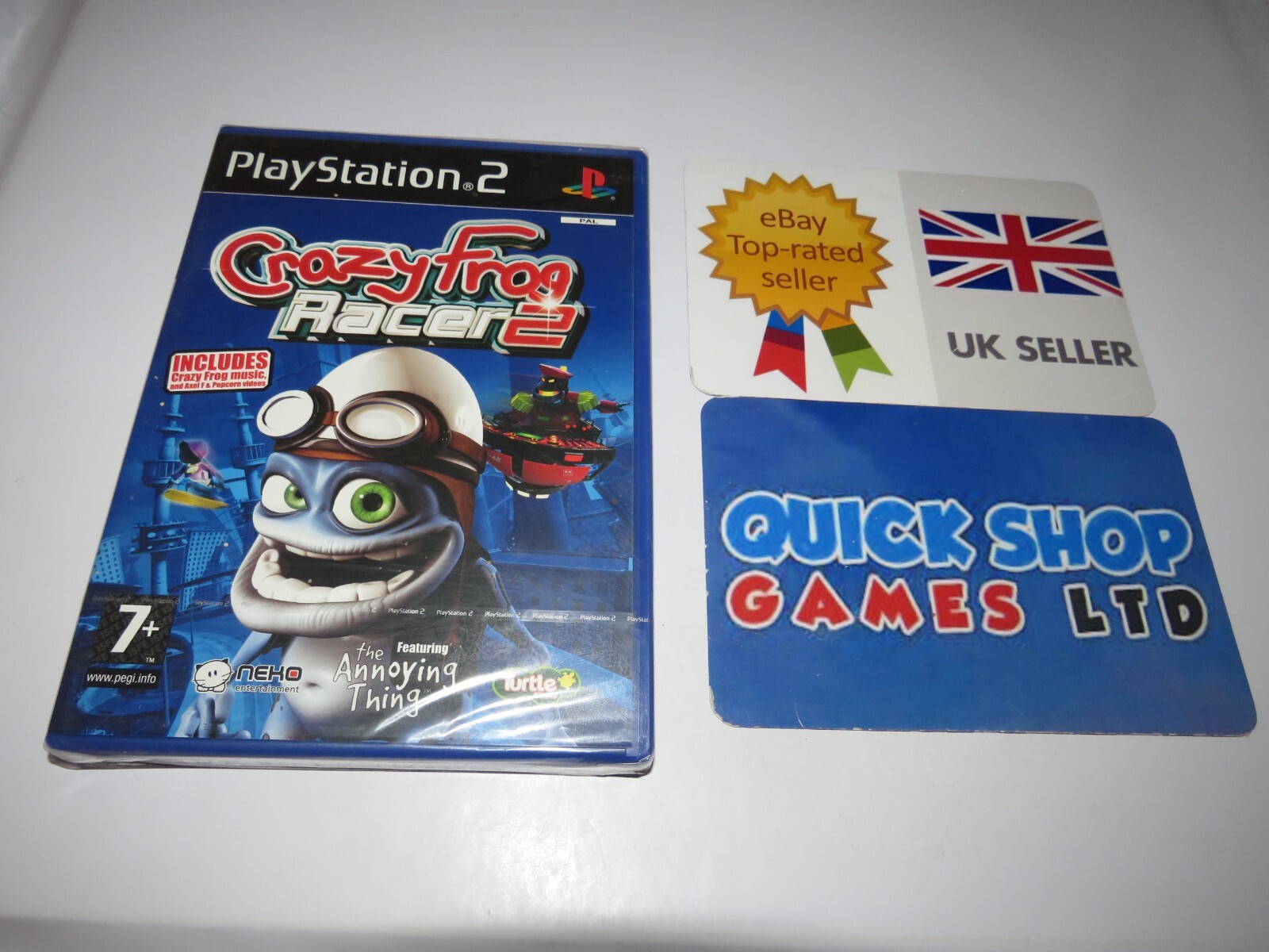 Pazzo Frog Racer 2 ( sony PLAYSTATION 2 Nuovo sony Fabbrica Sigillato UK Pal