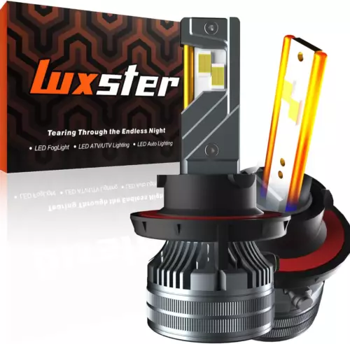 2024 Punisher 40,000LM H13 LED Bulbs, Ultra-Bright Talonled Chips, 6000K Pure Wh