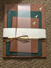 Papyrus “Express Beautifully” Notebook Set Pack of Three. Lined Pages New Gift