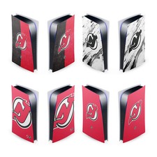 OFFICIAL NHL NEW JERSEY DEVILS VINYL SKIN FOR SONY PS5 DIGITAL EDITION CONSOLE