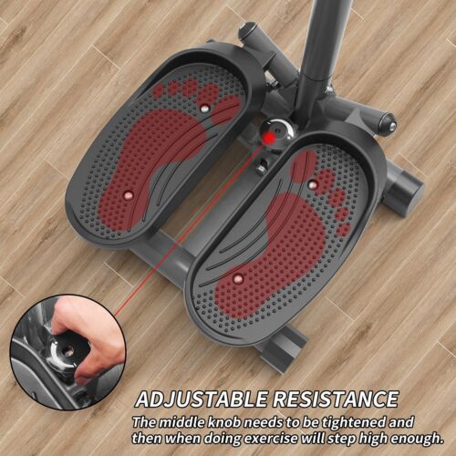 leikefitness Premium Portable Twist Stair Stepper Adjustable Resistance - Picture 6 of 7