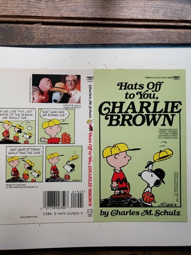 16 RARE VTG Peanuts Charlie Brown Fawcett Crest Comic Strip Booklet Cover Art - Picture 4 of 12