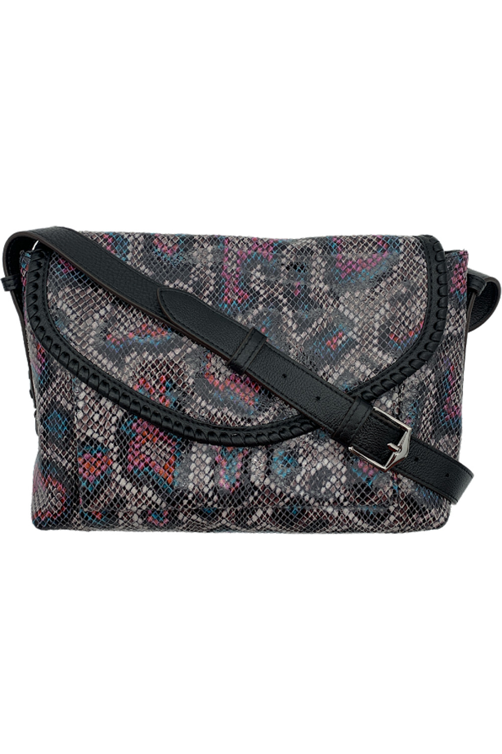 Эйми Кестенберг, кожаное кроссбоди из гальки, Все для любви, летняя змейка