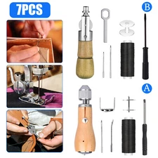 Leather Sail Canvas Speedy Stitcher Professional DIY Sewing Awl Repair Tool Kit