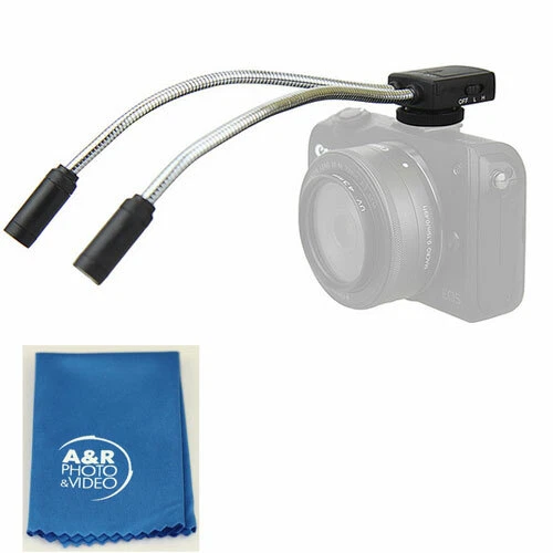 LED-2 Macro Arm Light portable For Olympus M5 M10 PL9 PL8 Sony RX100 Fujifilm  - Image 2 of 4