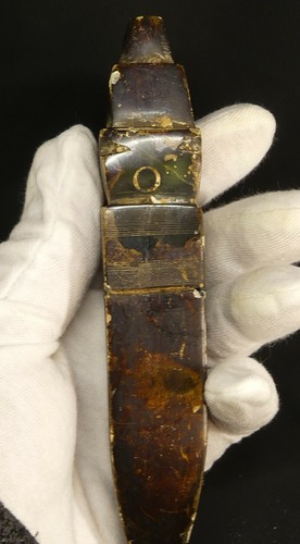 Chinese Liangzhu Culture Jade 5.8“ Lightning Bolt & Sacred Ancestor Offering # 6 - Picture 6 of 7