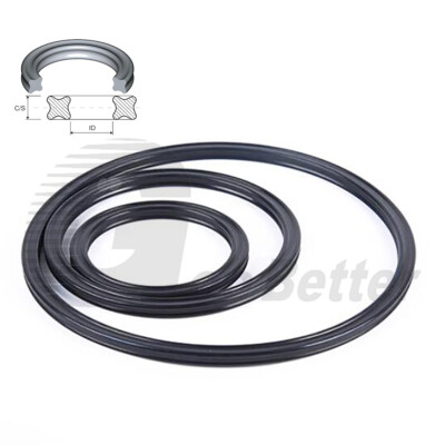X-ring Seals Ring X Sealing Quad Ring XR ID 1-135mm Material NBR Rubber Perbunan