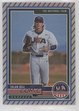 2023 Panini USA Baseball Stars & Stripes Stripes Prizm Talan Bell #2 12bz