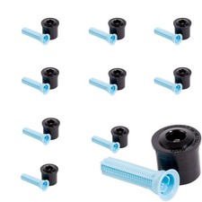 10 Rain Bird U15F 360  Full-Circle Dual Spray Pattern Nozzles, 15' Radius