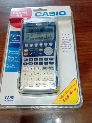 Calculatrice CASIO GRAPH 95 pour lycée et études Supérieures 