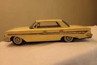 VTG Bandai Japan Tin Friction Toy Car 1961 Chevrolet Impala OFFER? WORKS READ 👀