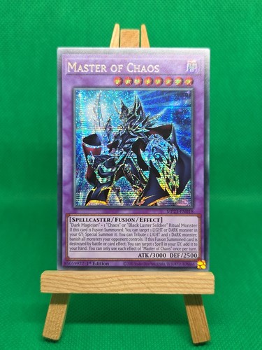 MP23-EN018 Master of Chaos: Prismatic Secret Tarjeta Rara: 1ª Edición: YuGiOh - Imagen 4 de 8