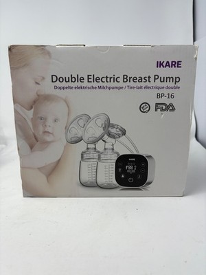 IKARE Double Electric Breast Pump BP-16 Portable Rechargeable BPA Fr