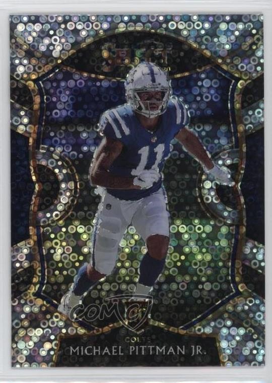 2020 Panini Select Concourse Disco Prizm Michael Pittman Jr #62 Rookie RC 0nr3