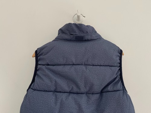 H&M Gilet Jacket Vest Puffer Blue A Initial Girls Boys Unisex 4-5-6 Years - Picture 6 of 8