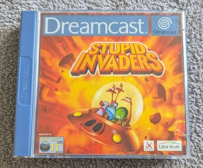 Stupid Invaders - PAL Sega Dreamcast (DC) - Komplett!